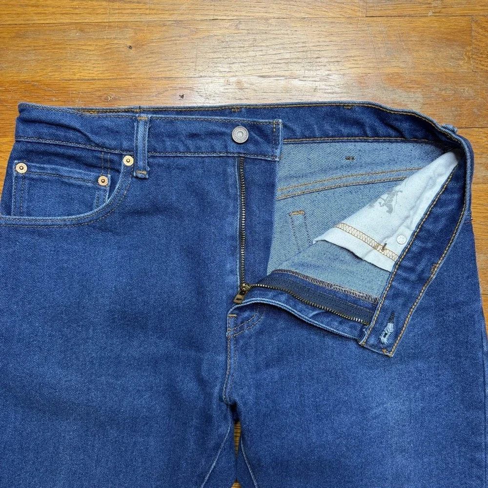 Levis 517 Jeans Men 34x29 Boot Cut Blue Denim‎ Cowboy Rodeo Western Classic